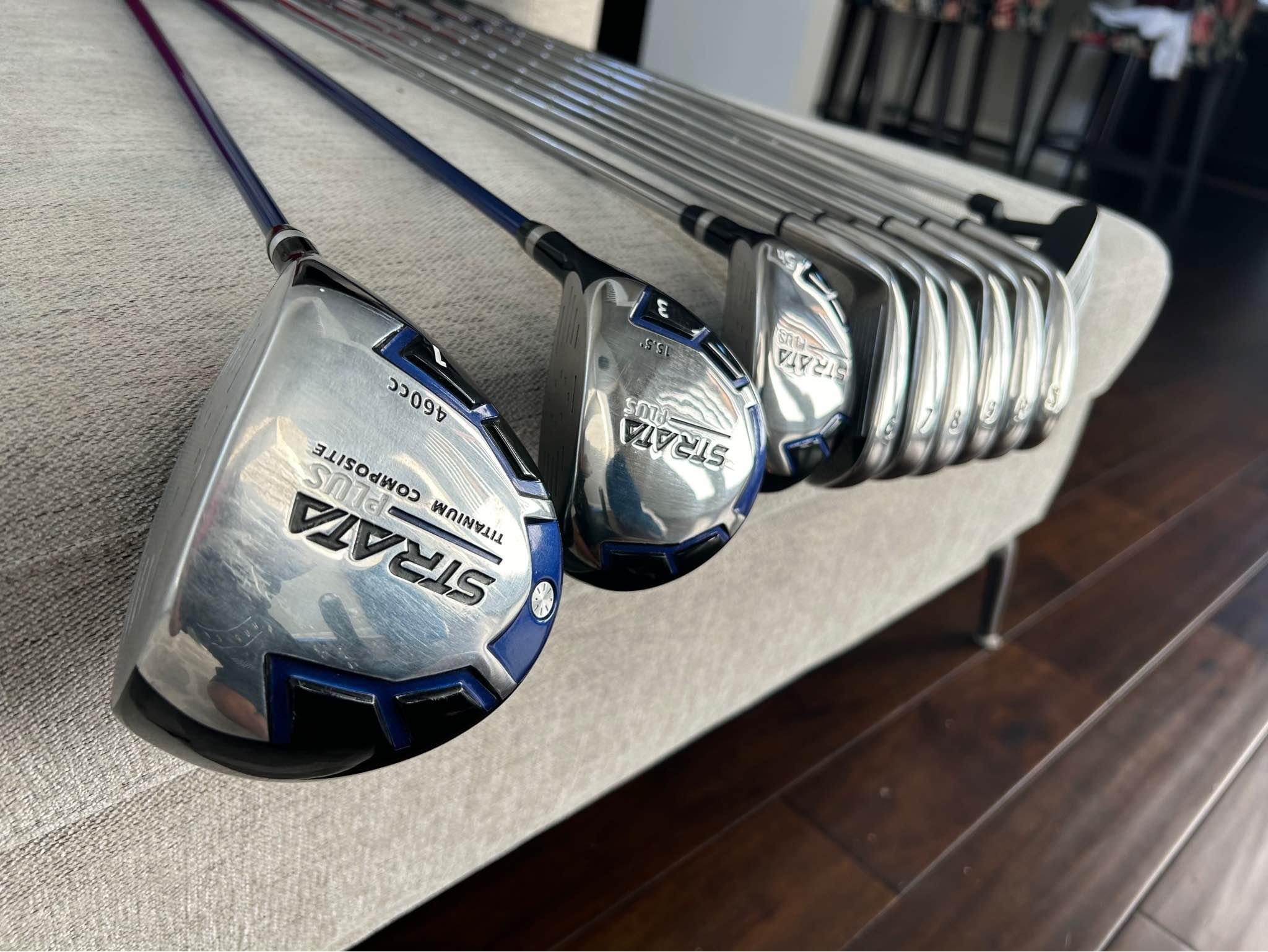 Strata Golf Strata Plus 13 Piece Complete Set of clubs - LIKE NEW ...