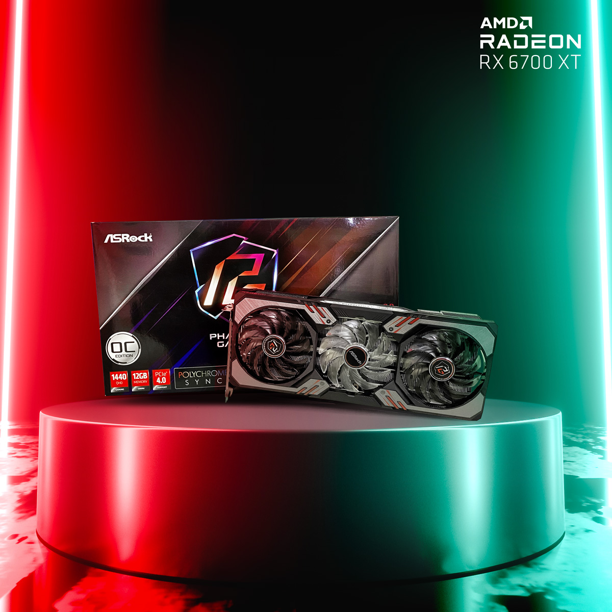 ASRock - Your journey begins now. Let RX 6700XT Phantom...