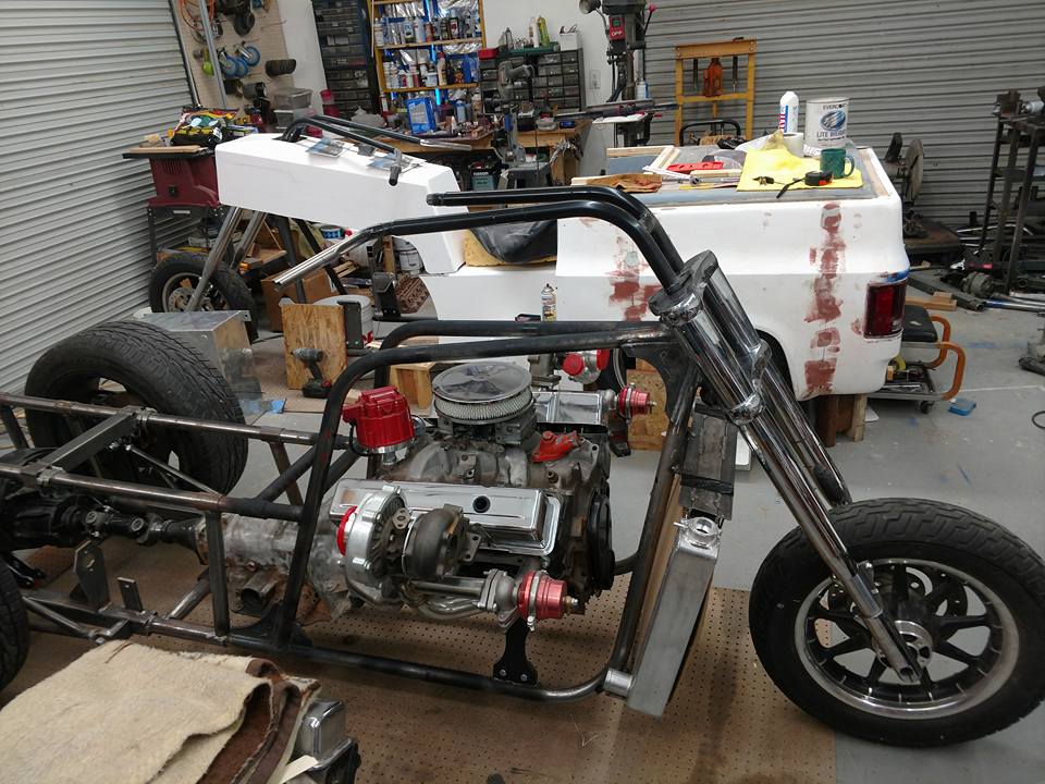 V8 Trike Frame Hayabusa Reverse Trike – Build Threads