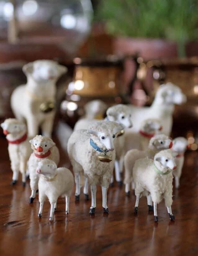 Steiner C with antique sheep. My private collection