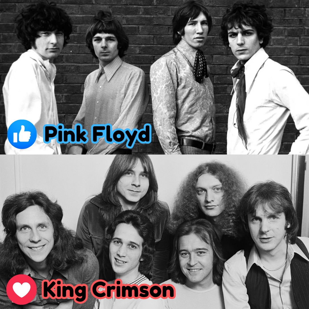 Did King Crimson influence Pink Floyd's experimental albums?