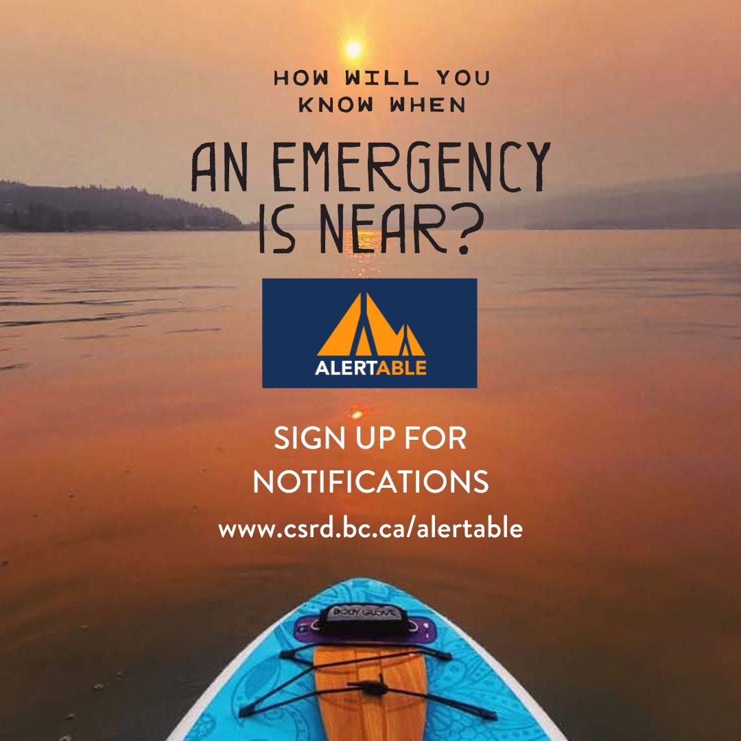 The Alertable... - Columbia Shuswap Regional District | Facebook