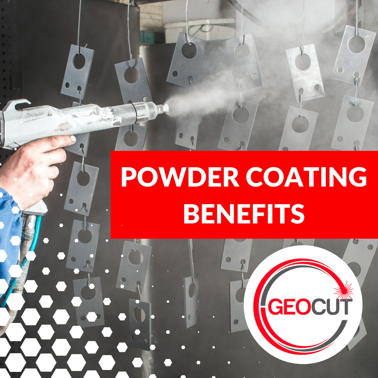 GeoCut - 🤔 What are some benefits of powder coating? 🤔 🔴... | Facebook