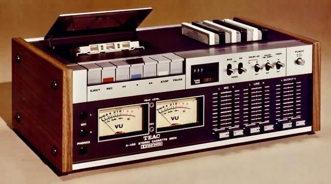 1972Teac A-450 cassette recorder/player.