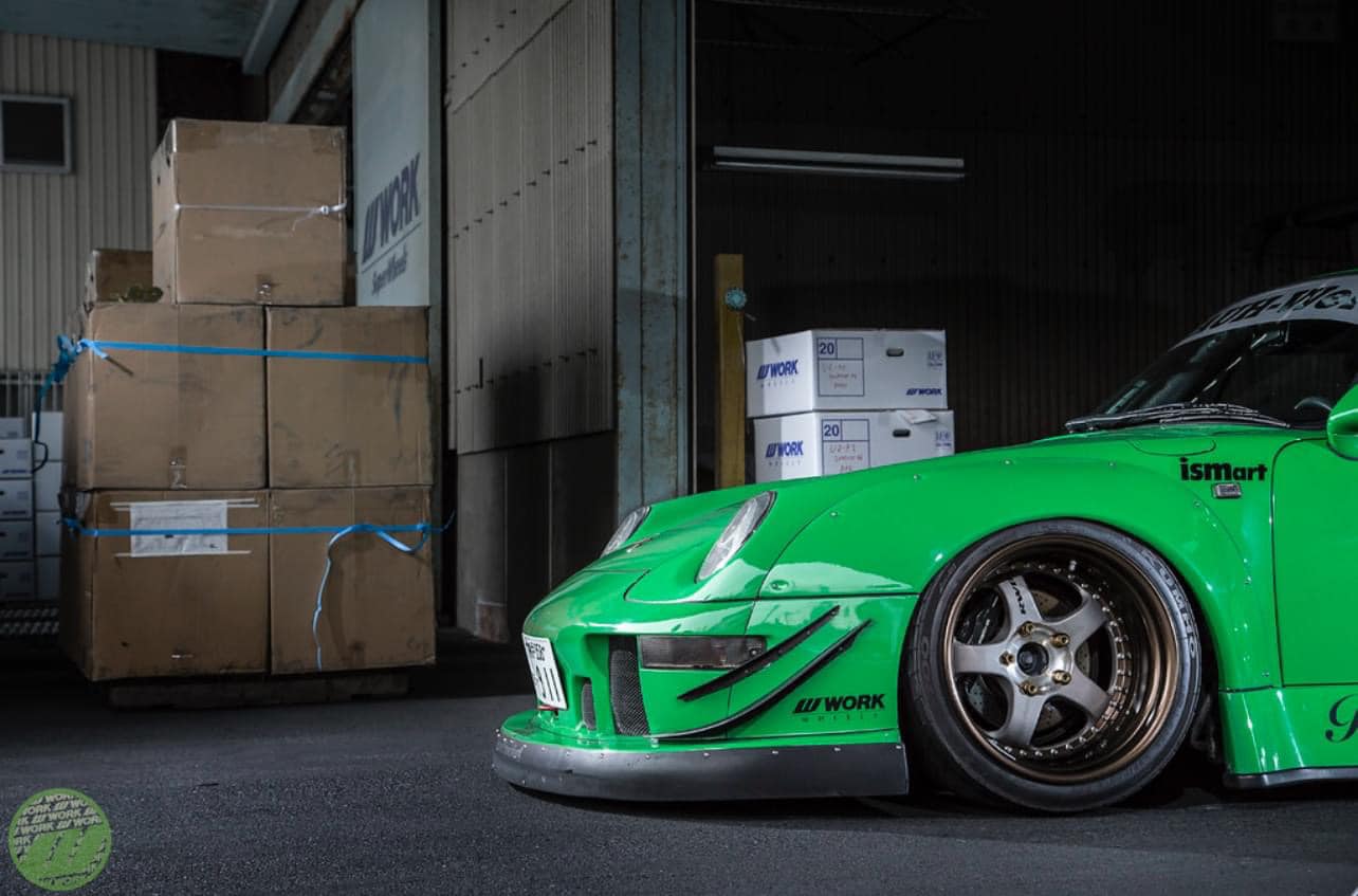 🔥Porsche 993 RWB at W-Work factory🔥... - Work Wheels Thailand