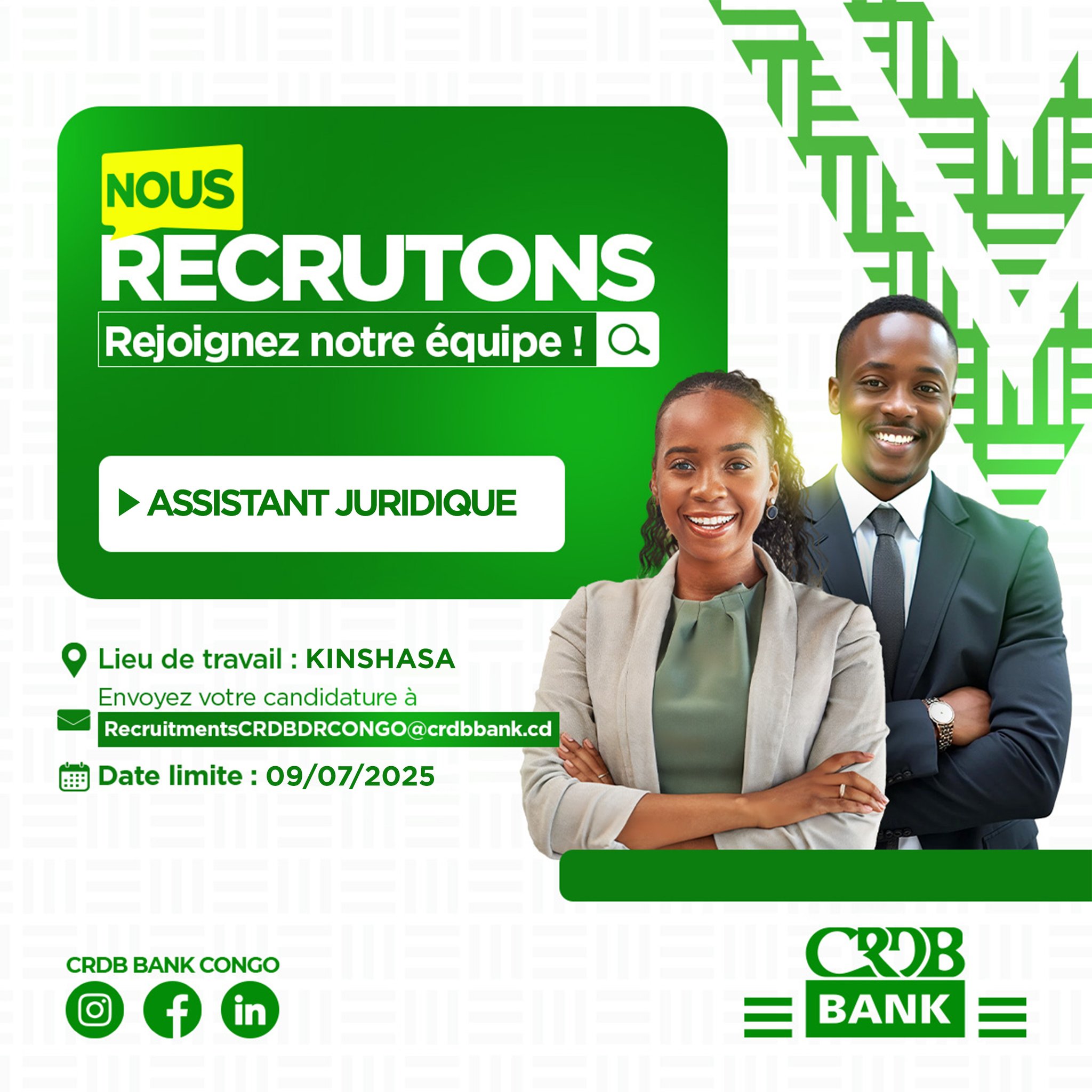 CRDB Bank Congo | Lubumbashi