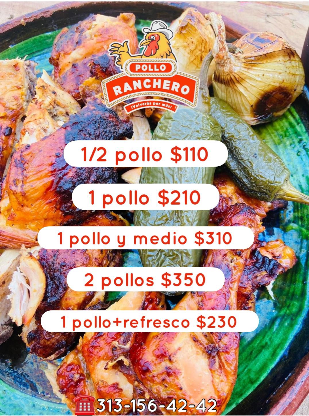 Pollo Ranchero | Tecomán