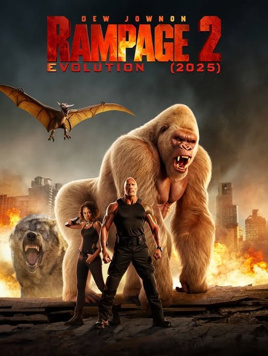 Hot - 🎬 Rampage 2: Evolution (2025) In Rampage 2: Evolution, Dwayne ...
