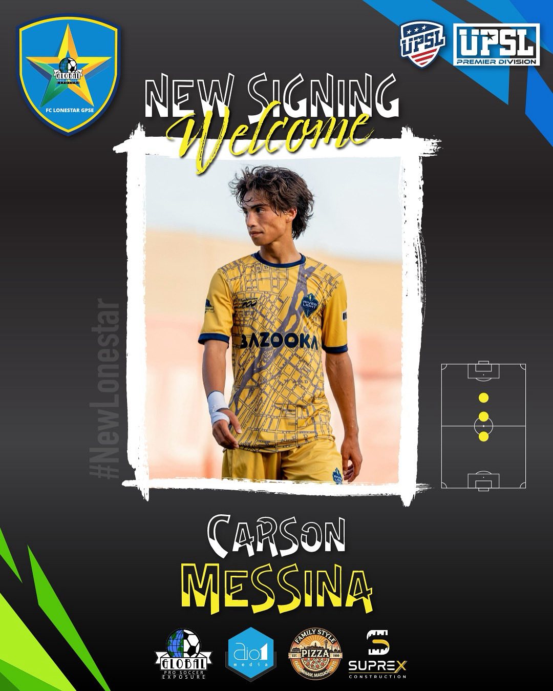 Fc - FC Lonestar GPSE is pleased to announce the signing of central ...