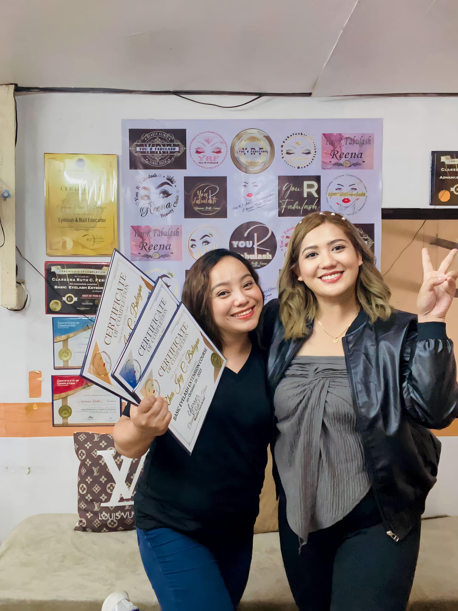 You R fabulash - Congratulations Ms. Rhea on completing...