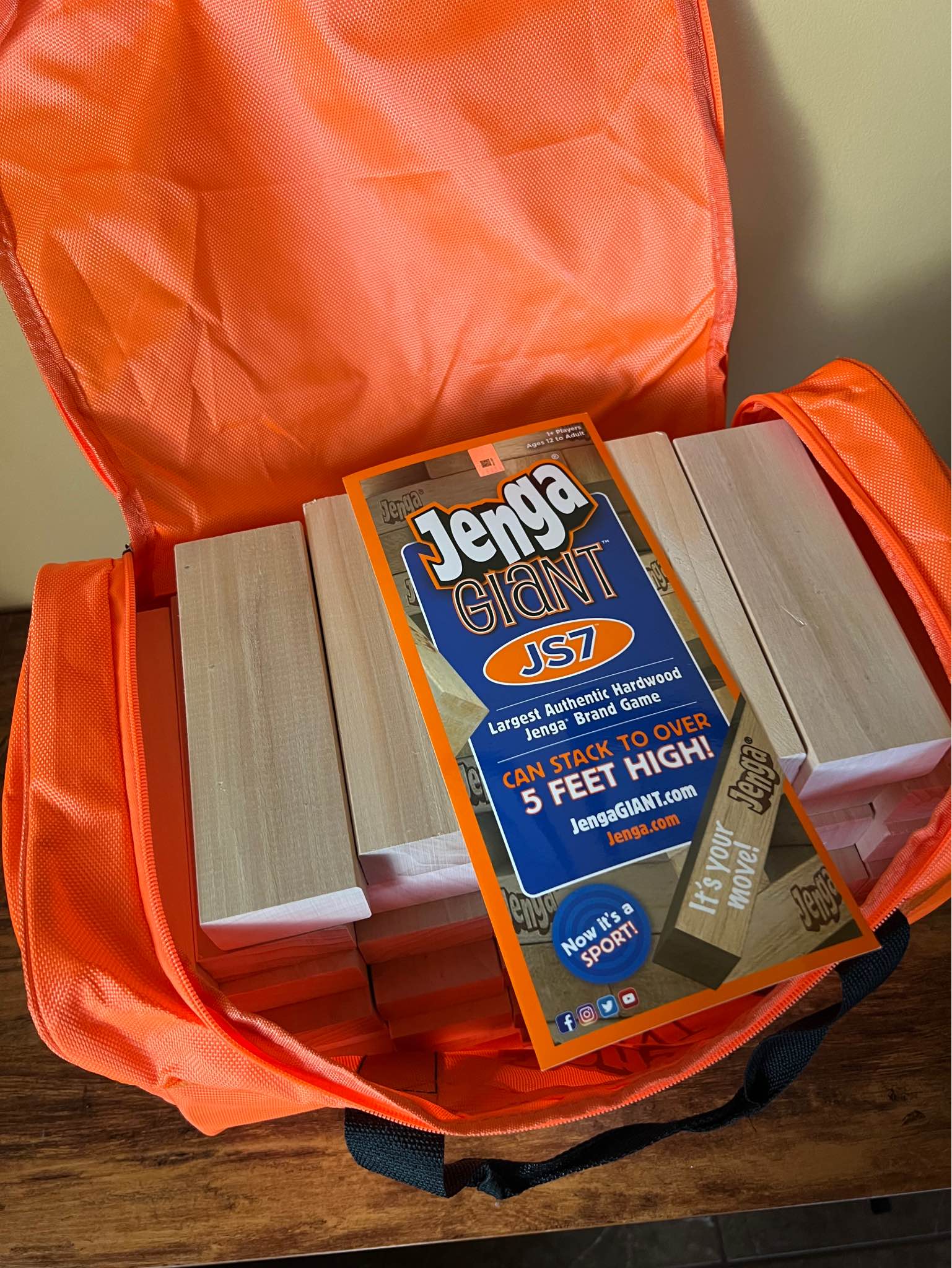 Jenga GIANT JS7 Outdoor Game Set - Dexterity Games | Facebook ...
