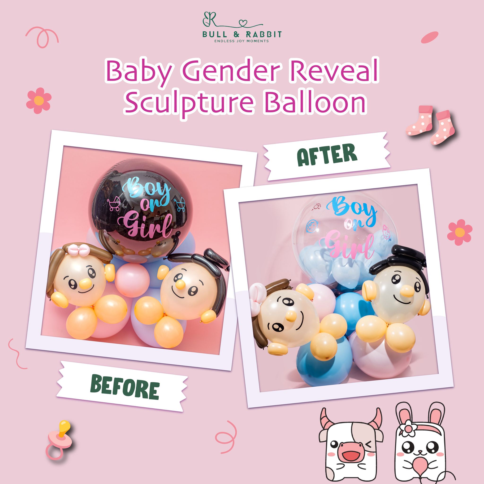 Bull & Rabbit - 🎈 Introducing Our Spectacular Baby Gender...
