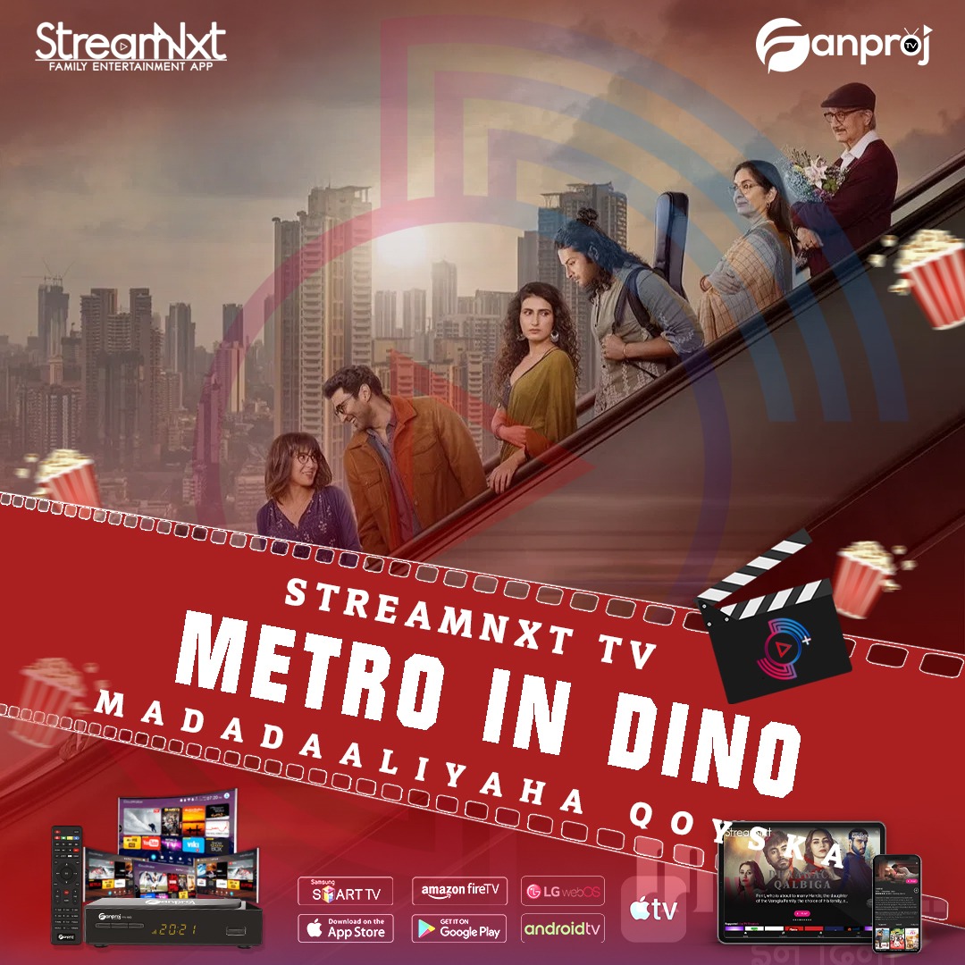 FanprojGroup - 🎬***FILIMKA CAAWA*** METRO IN DINO Af Somali 🕤 Waqtiga ...