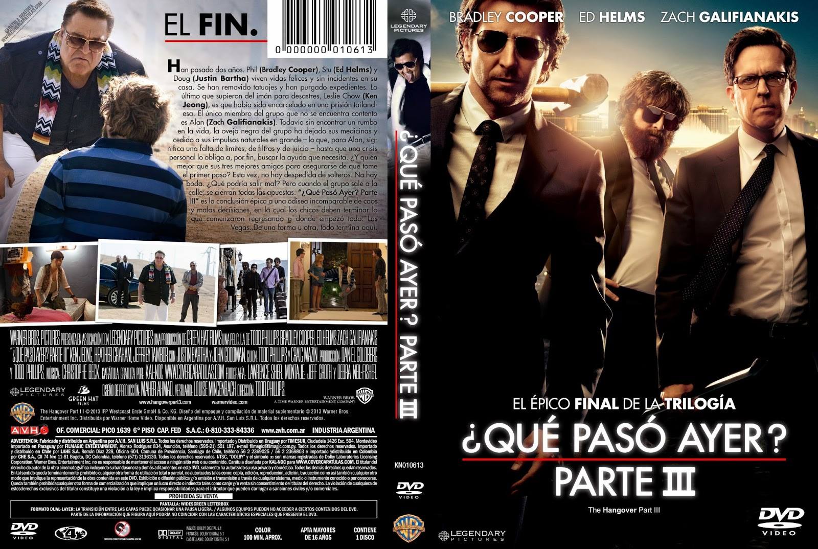Pelicula Completa De Que Paso Ayer 3 En Espanol Latino