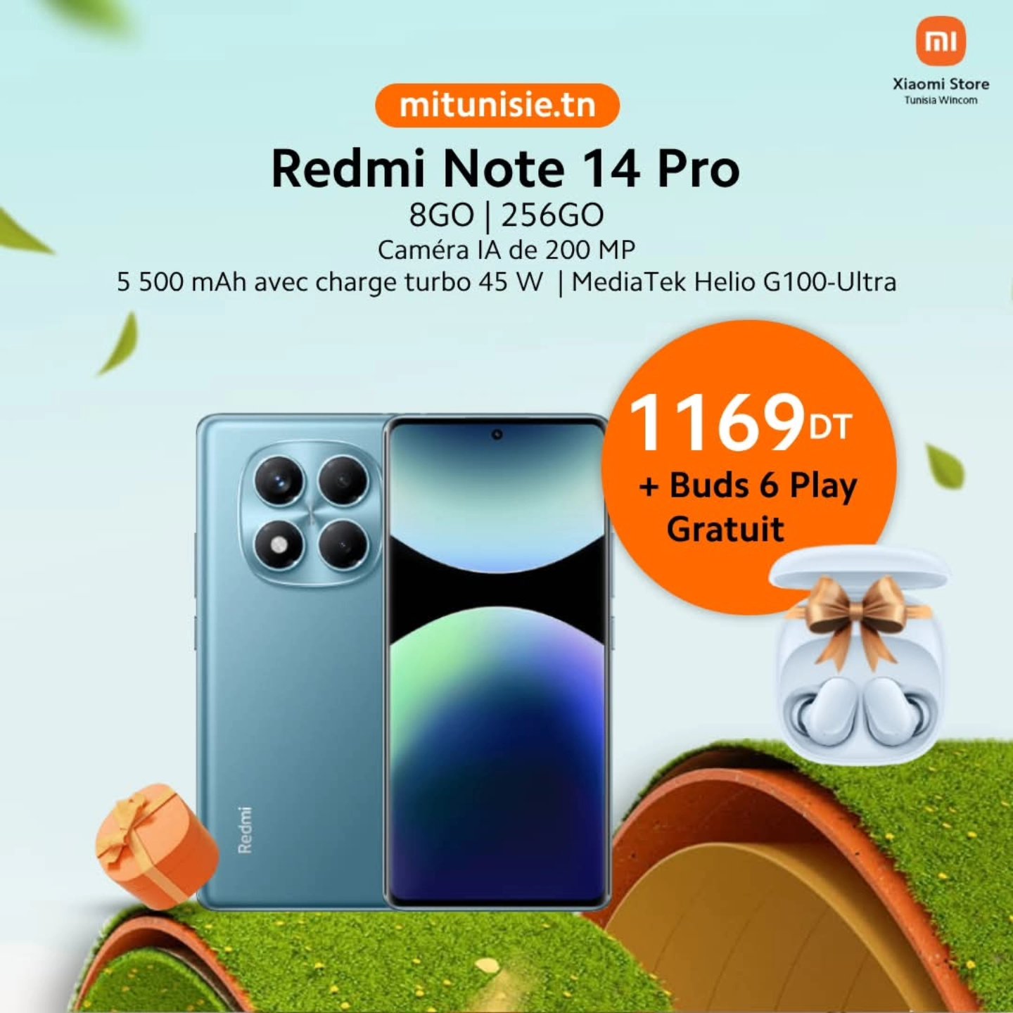 Xiaomi Store Tunisia - wincom - تمتع بتجربة جديدة مع Mi smart Clock ...