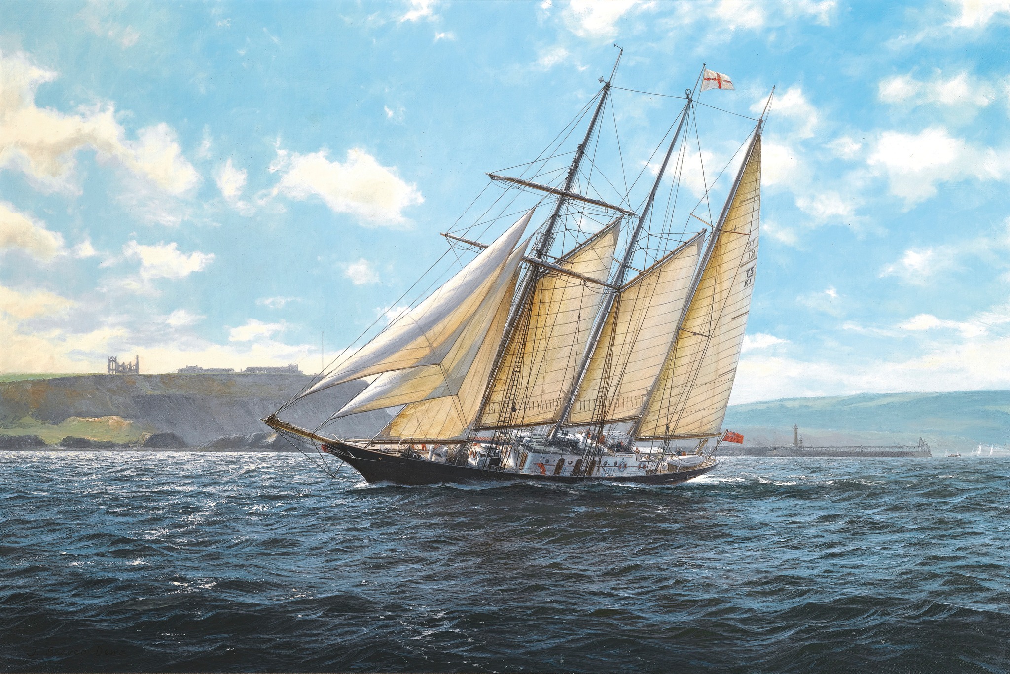 Historical Maritime - Retour de l'Île d'Elbe, showing Zéphir and ...