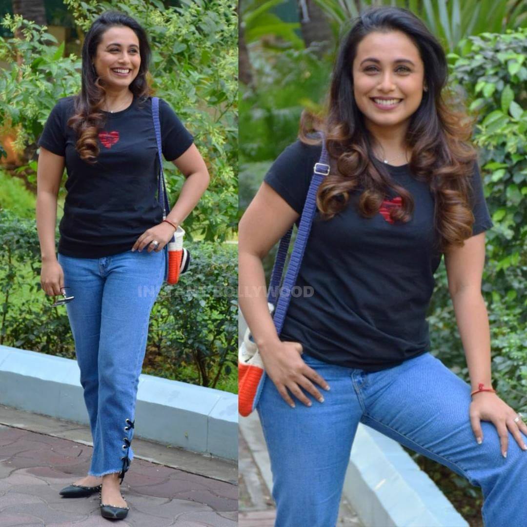 The lovely Rani Mukherji promotes... - Bollywood Gupshup