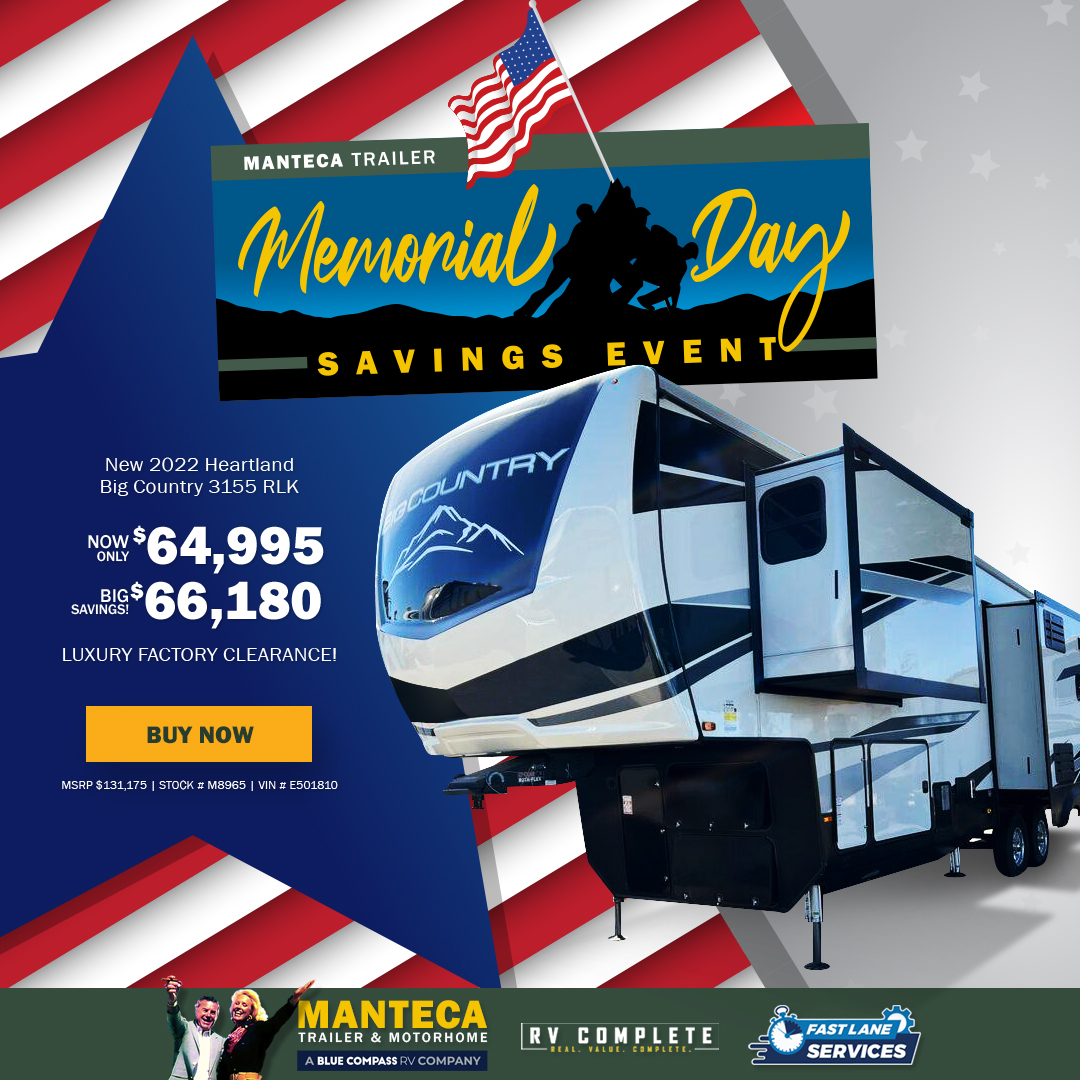 🎖️ Celebrate Memorial Day... - Blue Compass RV of Manteca