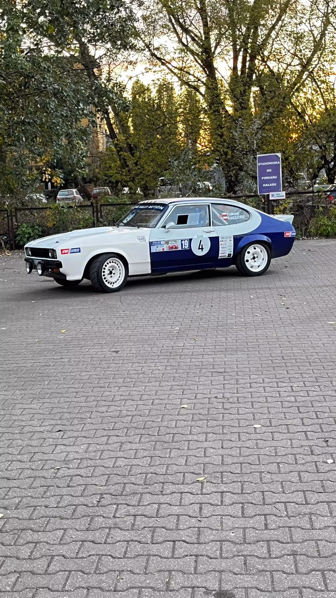 Capri Rally Action