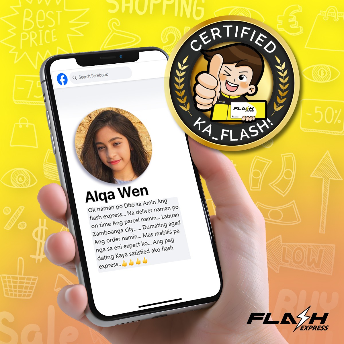 Another happy customer! Thank... - Flash Express Philippines