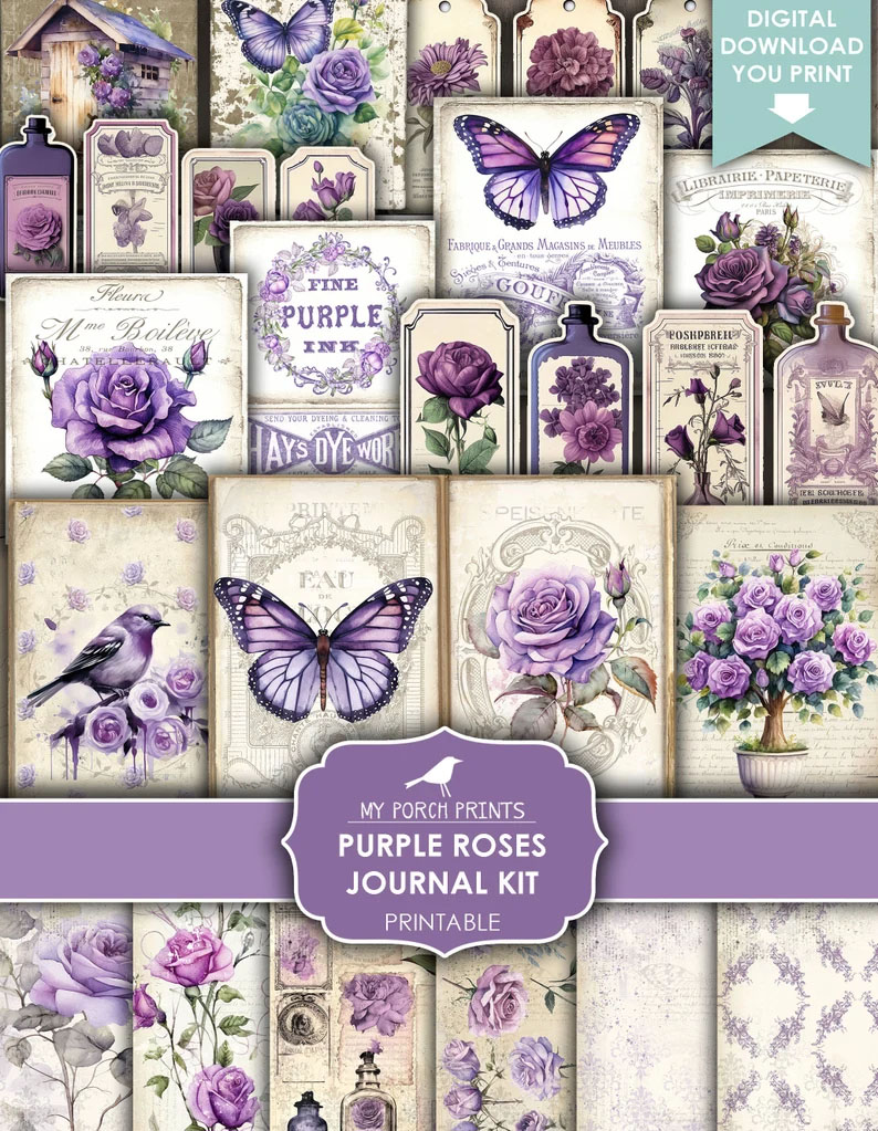 :) Put a little... - Junk Journal Ideas: My Porch Prints | Facebook
