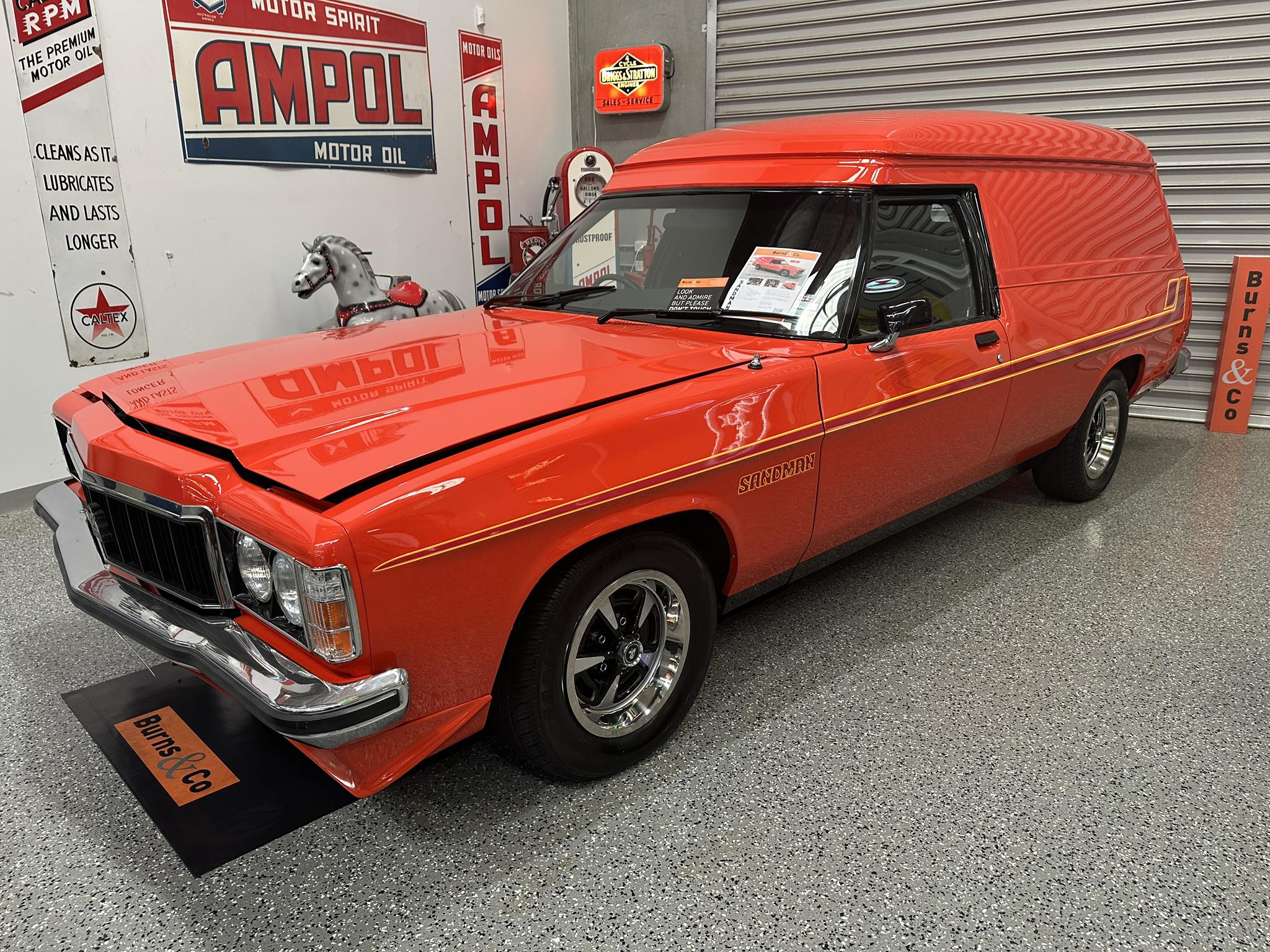 Burns - Competitive bidding on this one! Lot # : 62 - 1976 Holden HX ...