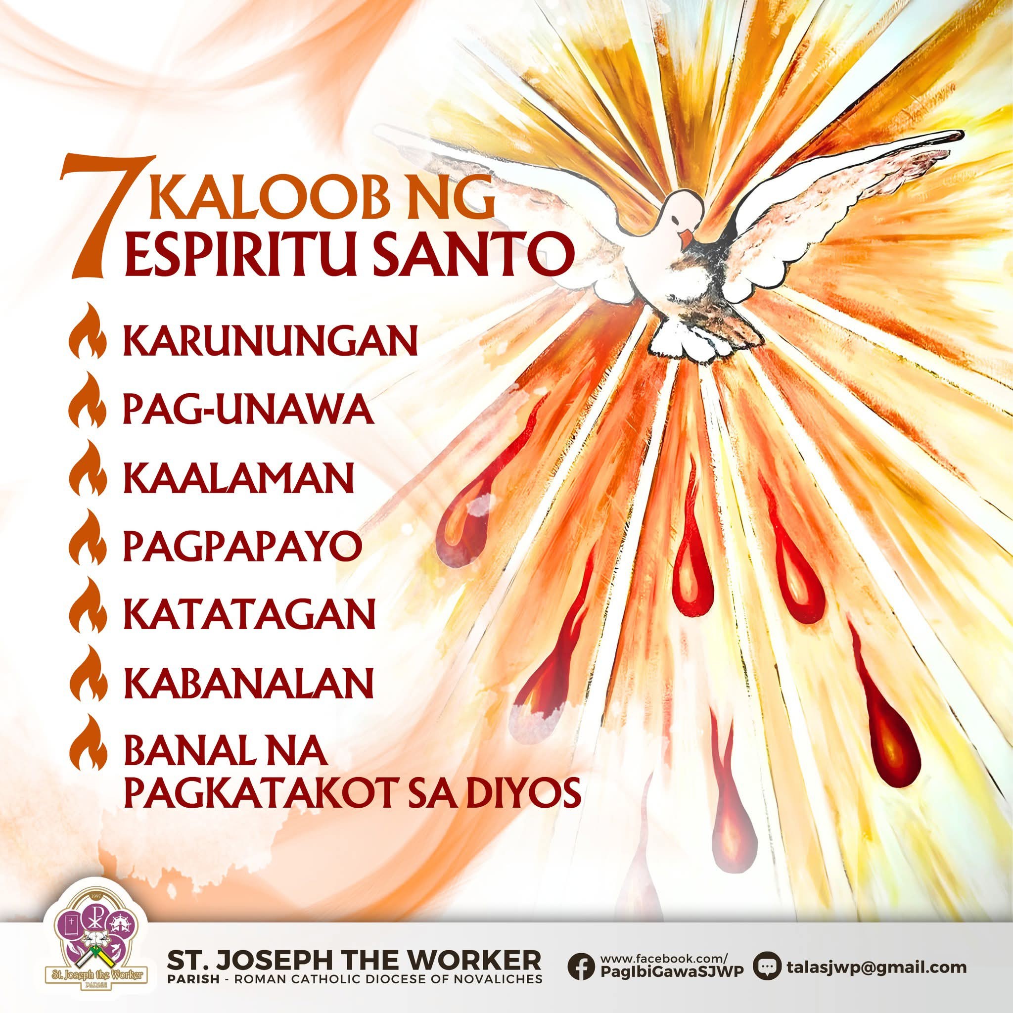 St. - 𝗔𝗡𝗚 𝗣𝗜𝗧𝗢𝗡𝗚 𝗞𝗔𝗟𝗢𝗢𝗕 𝗡𝗚 𝗘𝗦𝗣𝗜𝗥𝗜𝗧𝗨 𝗦𝗔𝗡𝗧𝗢 (The Seven Gifts of the Holy ...