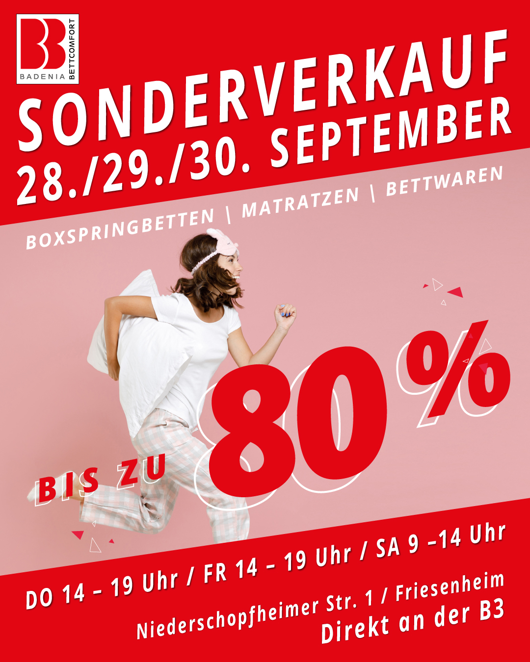 Werksverkauf Badenia Bettcomfort | Friesenheim