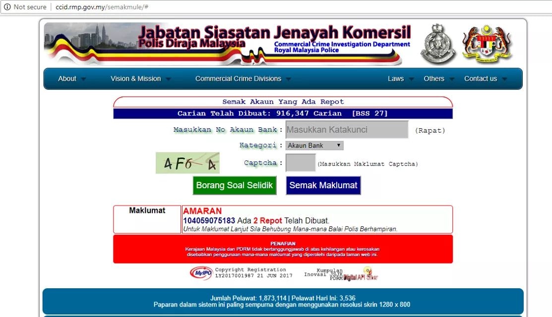Registersdnbhd.com - #INFO_JABATAN_PENERANGAN . Jabatan Siasatan ...