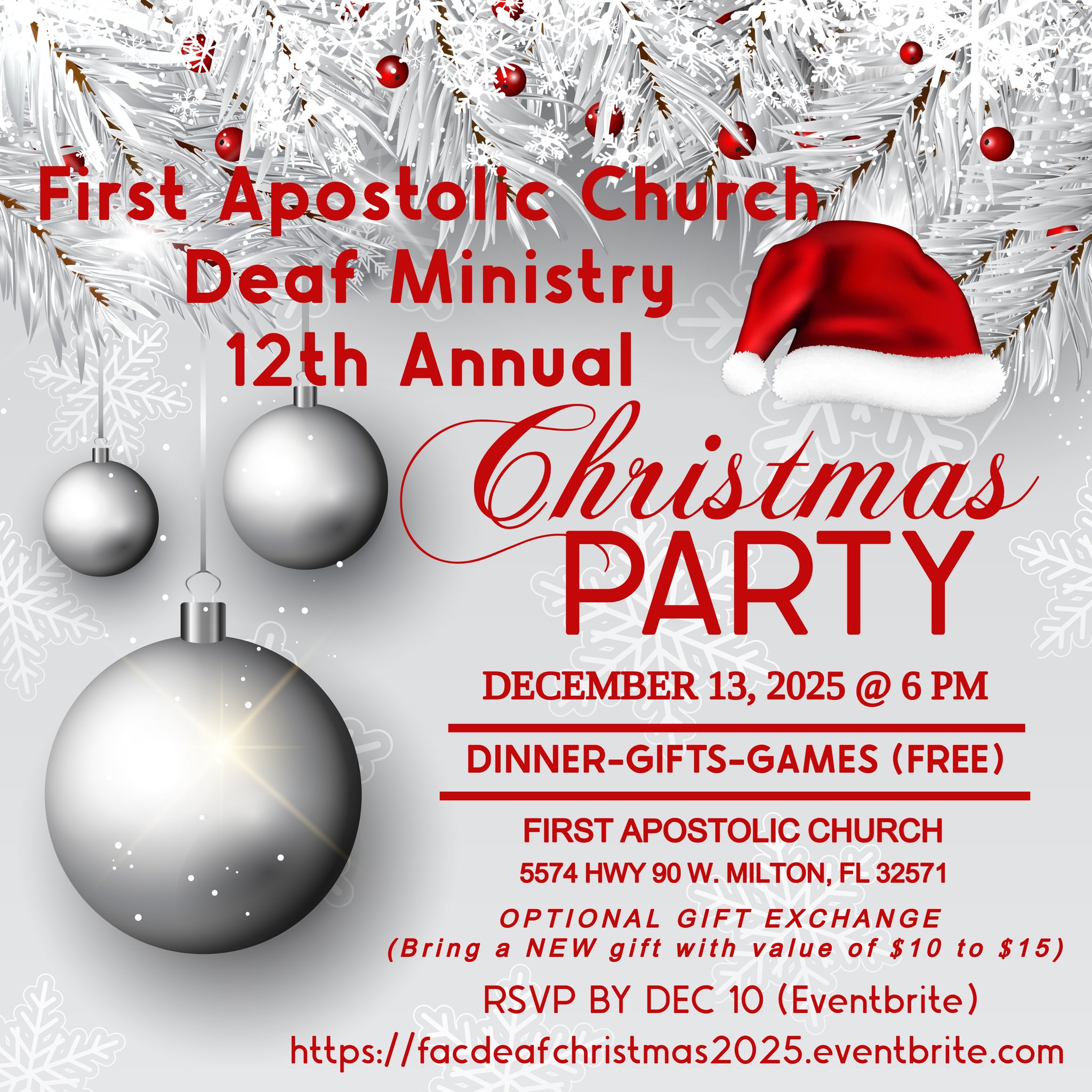 12th Annual FAC Deaf Christmas Party