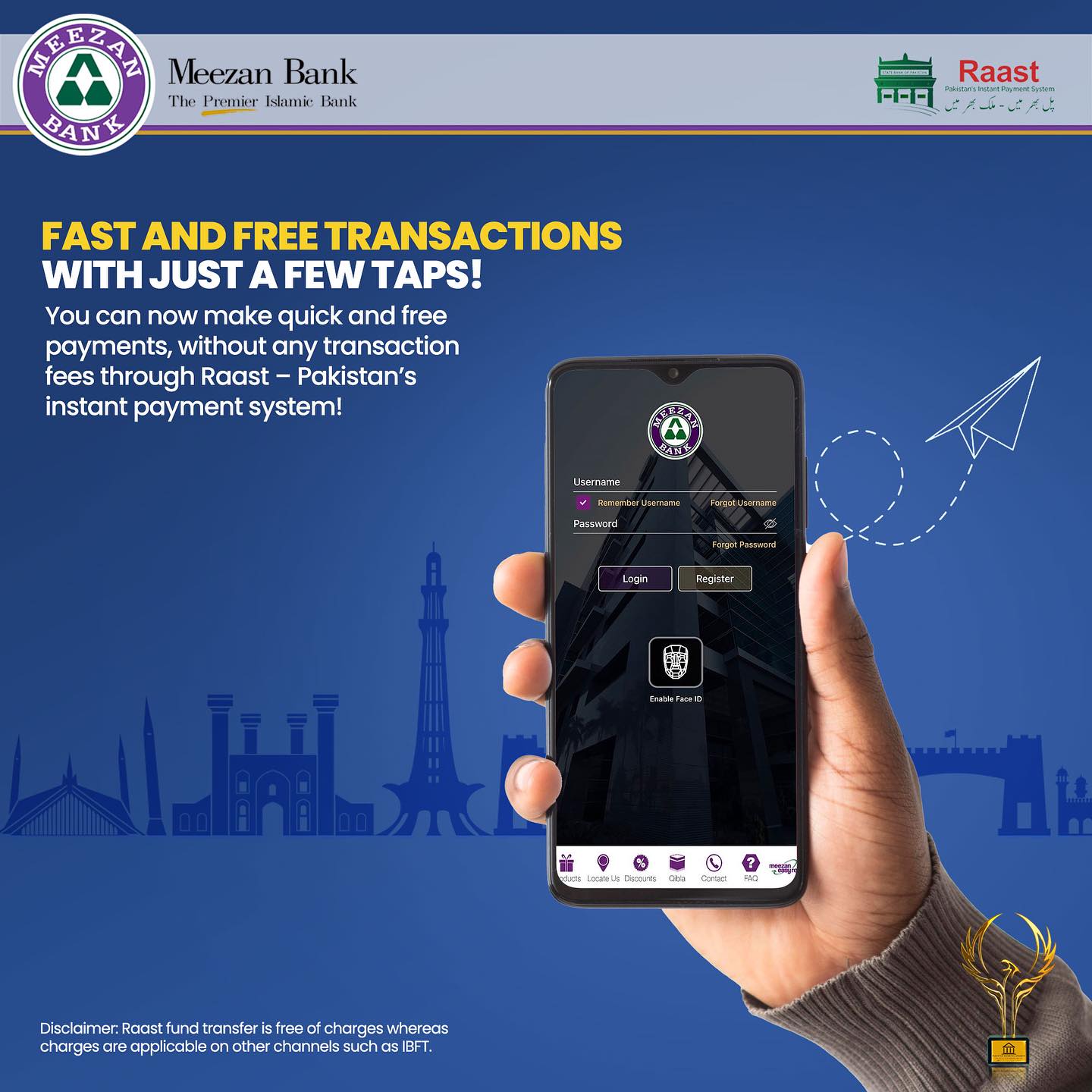 Payments made easier with Raast -... - Meezan Bank Limited | Facebook