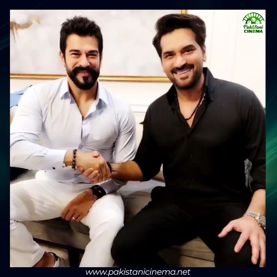 Pakistani - The two superstars , Humayun Saeed and Burak Ozcivit are ...
