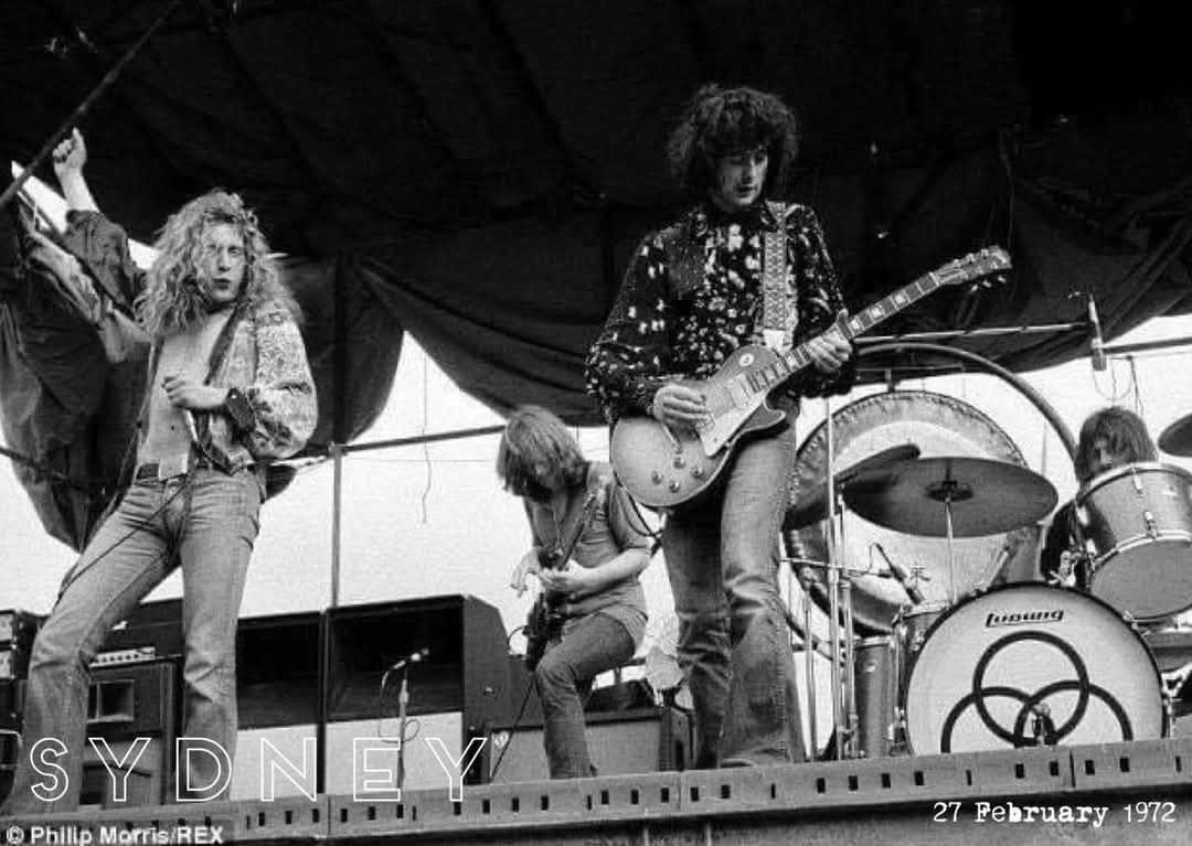 Led Zeppelin's historic 1972 Sydney concert