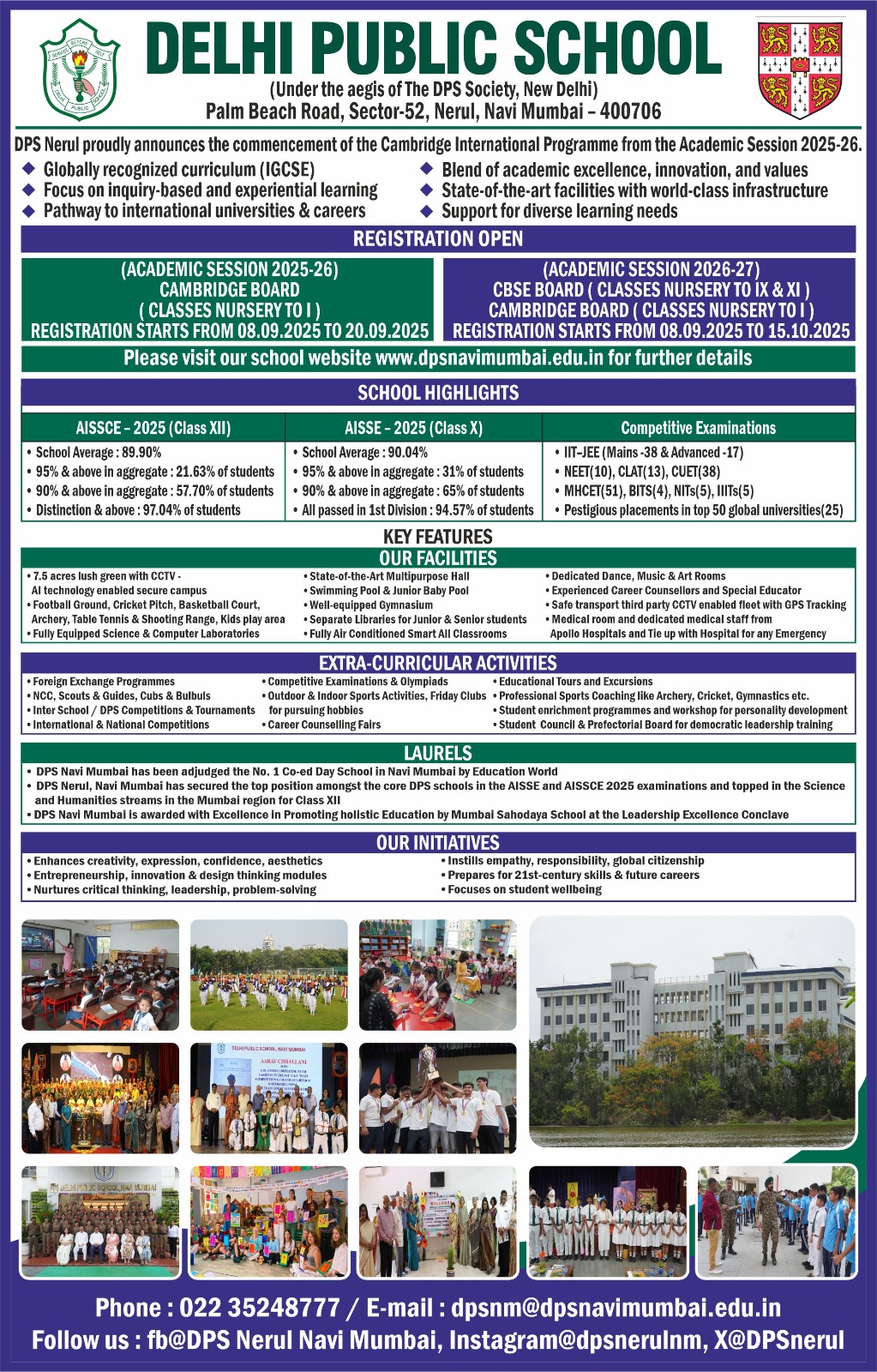 DPS Nerul, Navi Mumbai is pleased... - DPS Nerul Navi Mumbai | Facebook