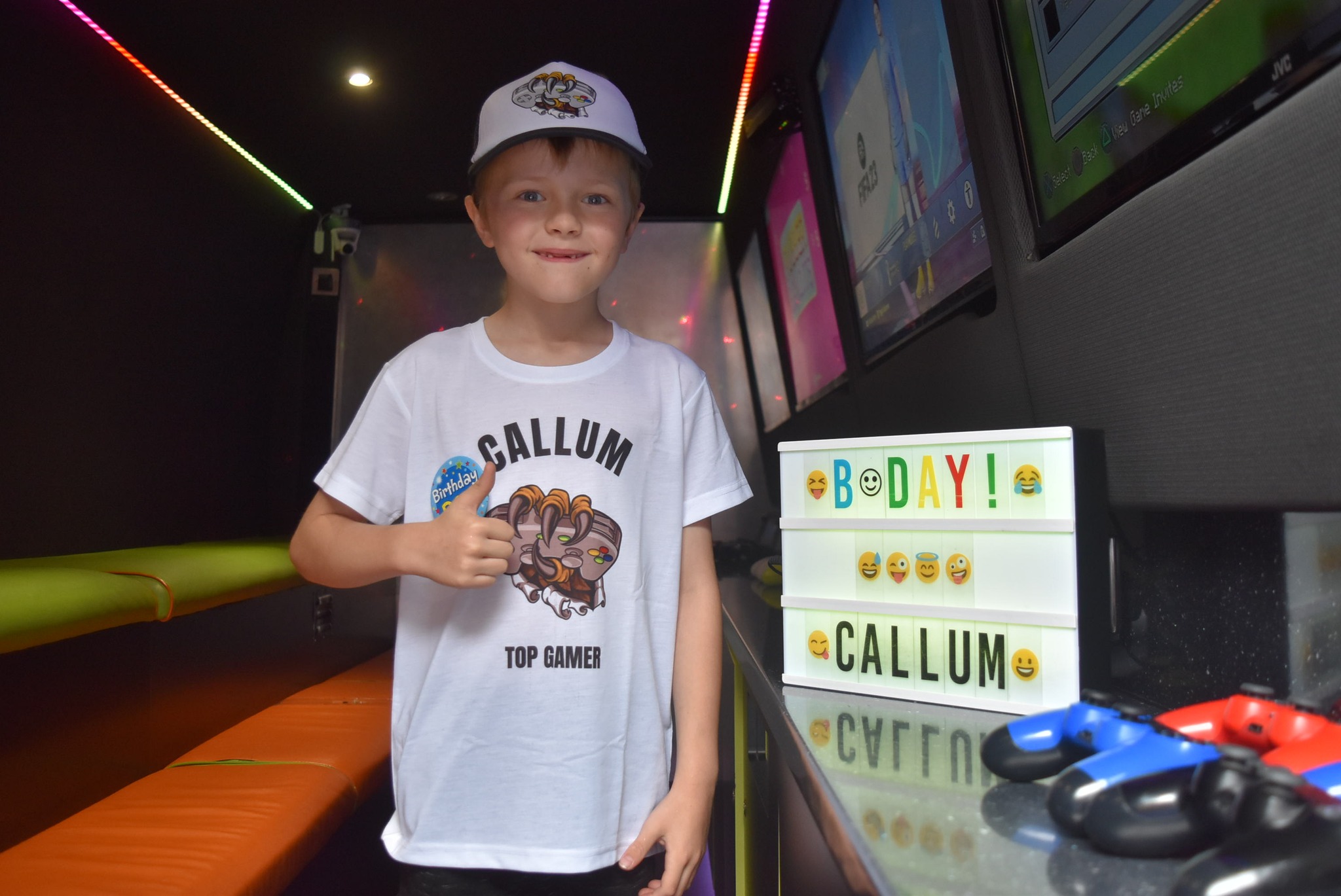 Happy birthday Callum! We hope you... - Games On Wheels Kent