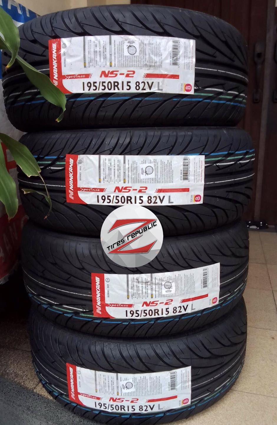 Pneu Nankang NS-2 195/45 R15 78V - Été Performant Longue Durée Faible Bruit Taiwan Qualité