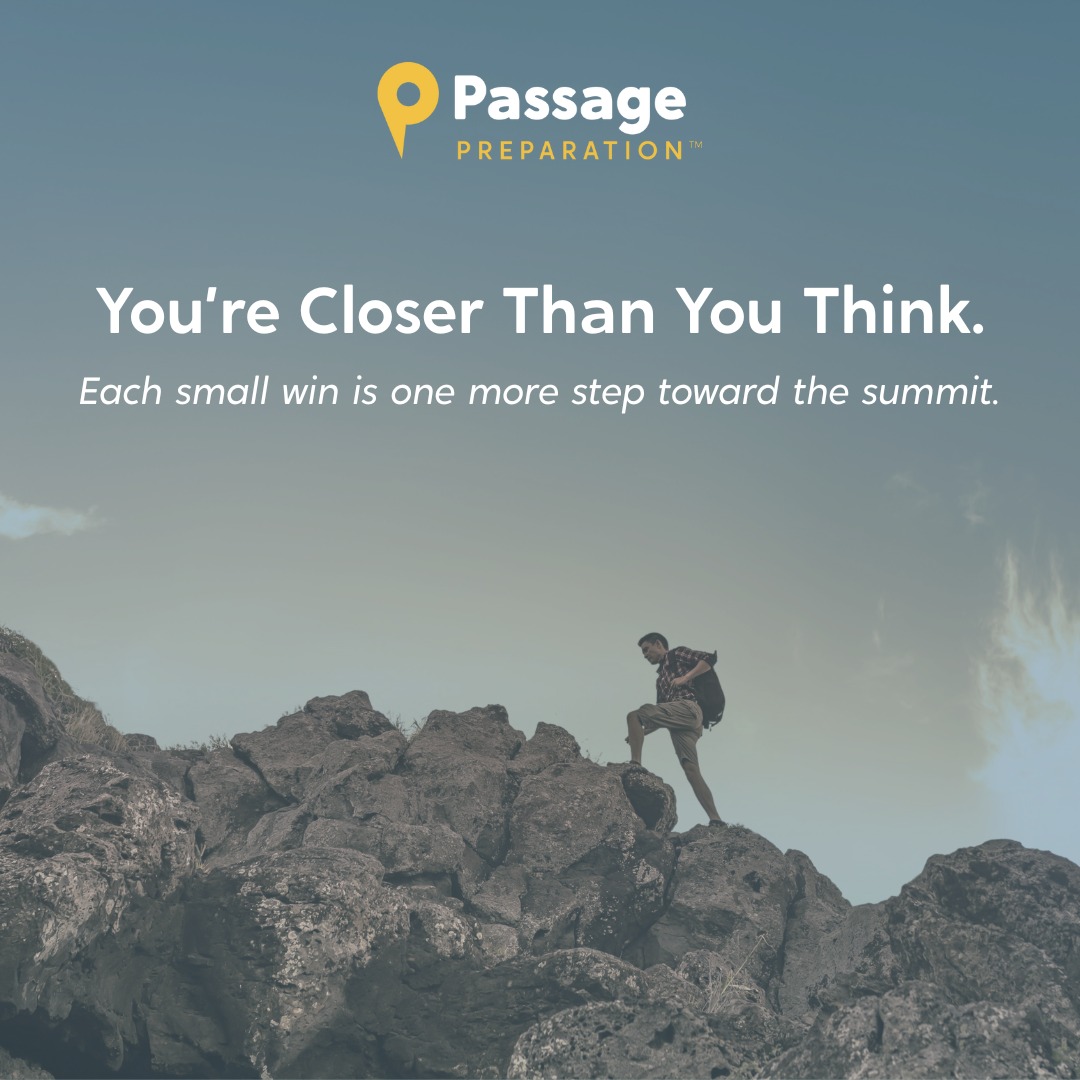 Passage - You’re closer than you think. Every quiz you take, every ...