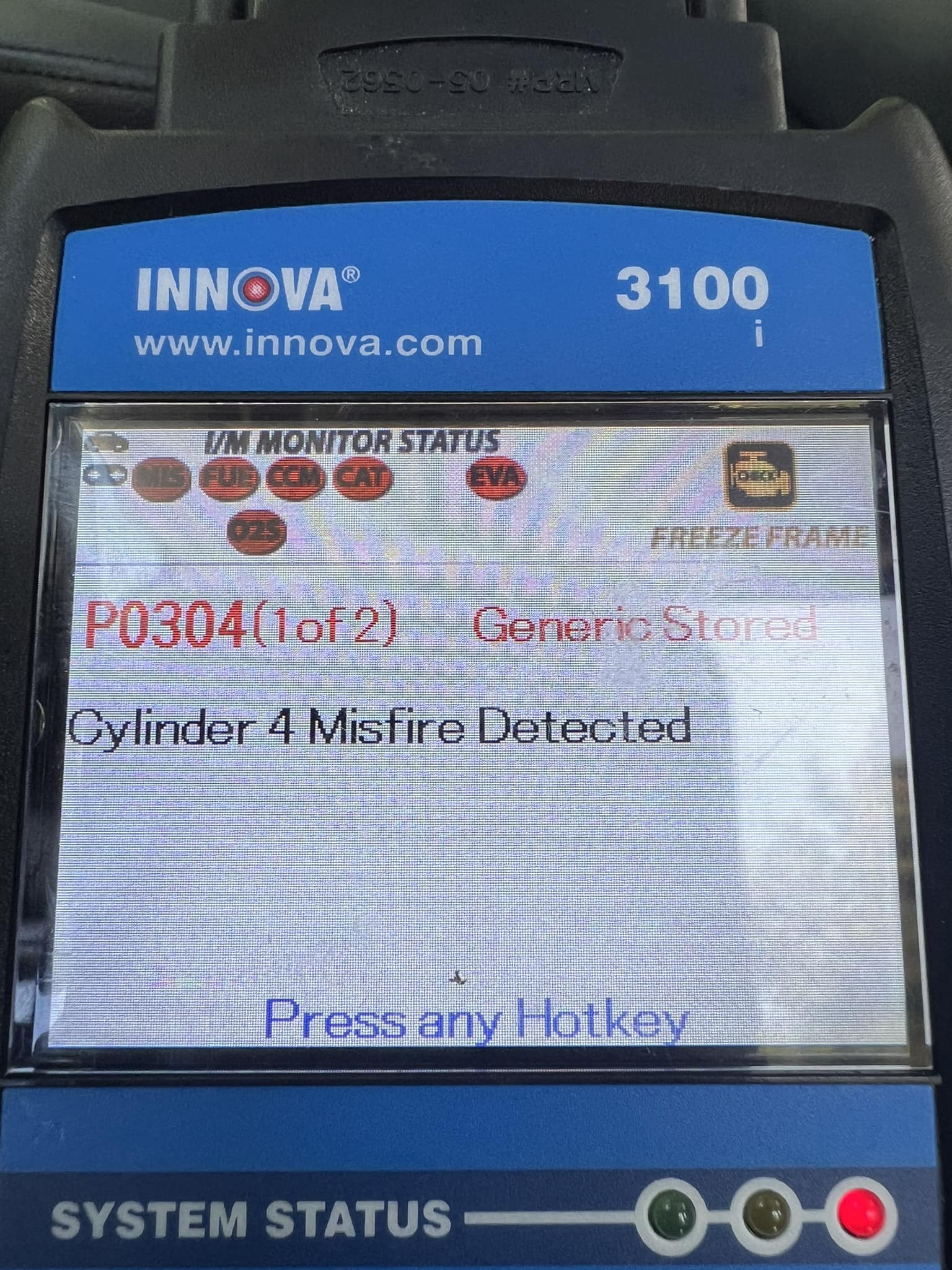 Trouble Code P0304 Repair Guide