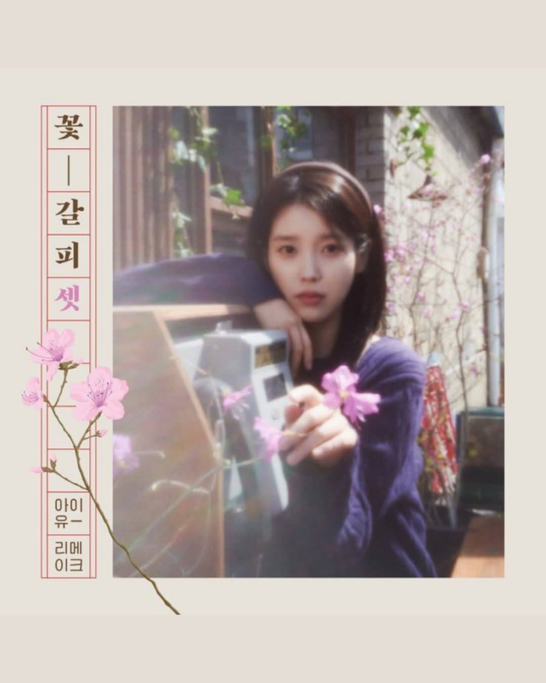 IU Remake Album [꽃갈피 셋] Pre-Order Notice 📍 Pre-order Date