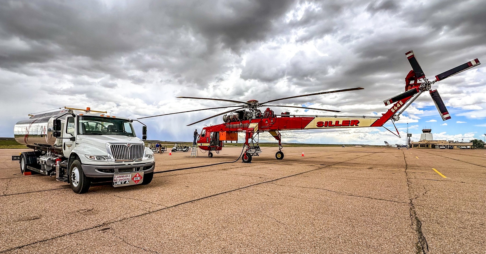 Freeman - 🚁 Now that’s a refuel! Freeman Jet Center Pueblo was proud to ...