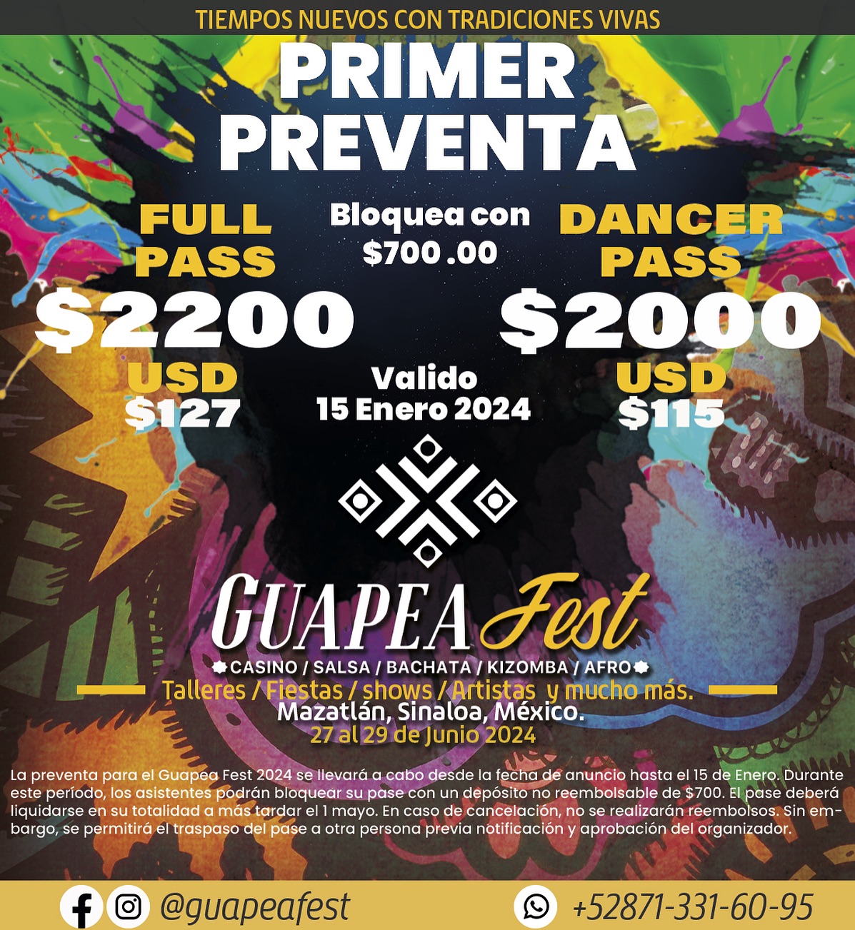 Guapeafest - 🌟 ¡La espera ha terminado! Anunciamos la... | Facebook