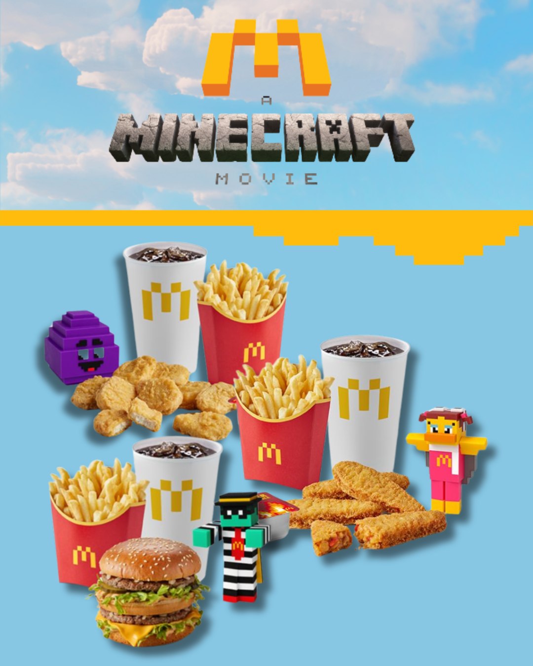 K Foley - Have you tried the new Minecraft Movie Meals yet? 👀 Let us ...