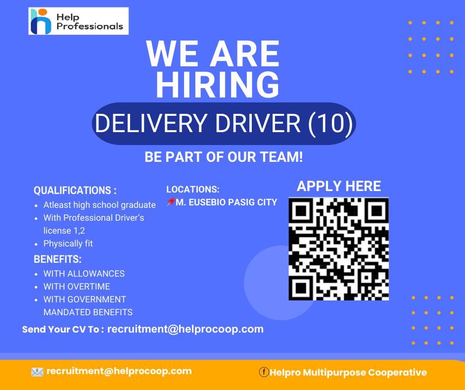 Helpro - IKAW BA AY ISANG DRIVER NA NAGHAHANAP NG TRABAHO??? Hi ...