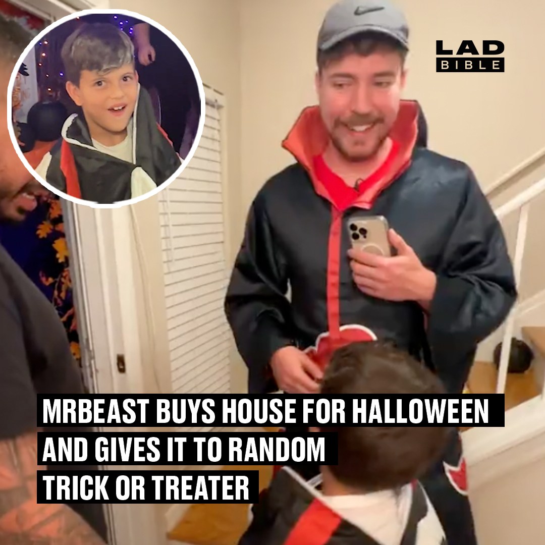 LADbible - He knocked on for some chocolate and became a...