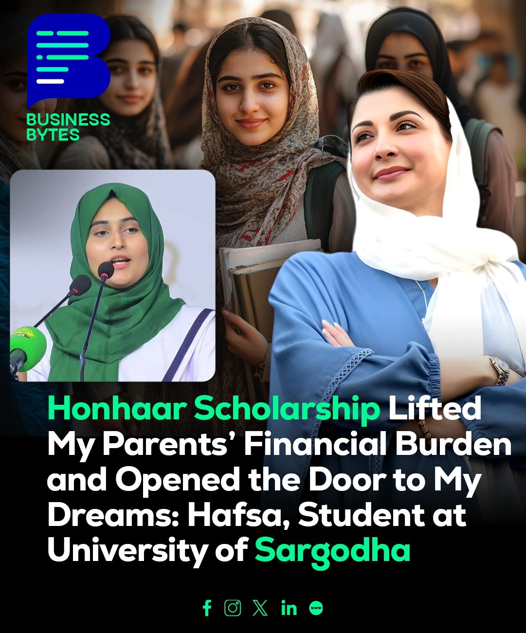 Hafsa, a Computer Science... - Business Bytes Pakistan | Facebook