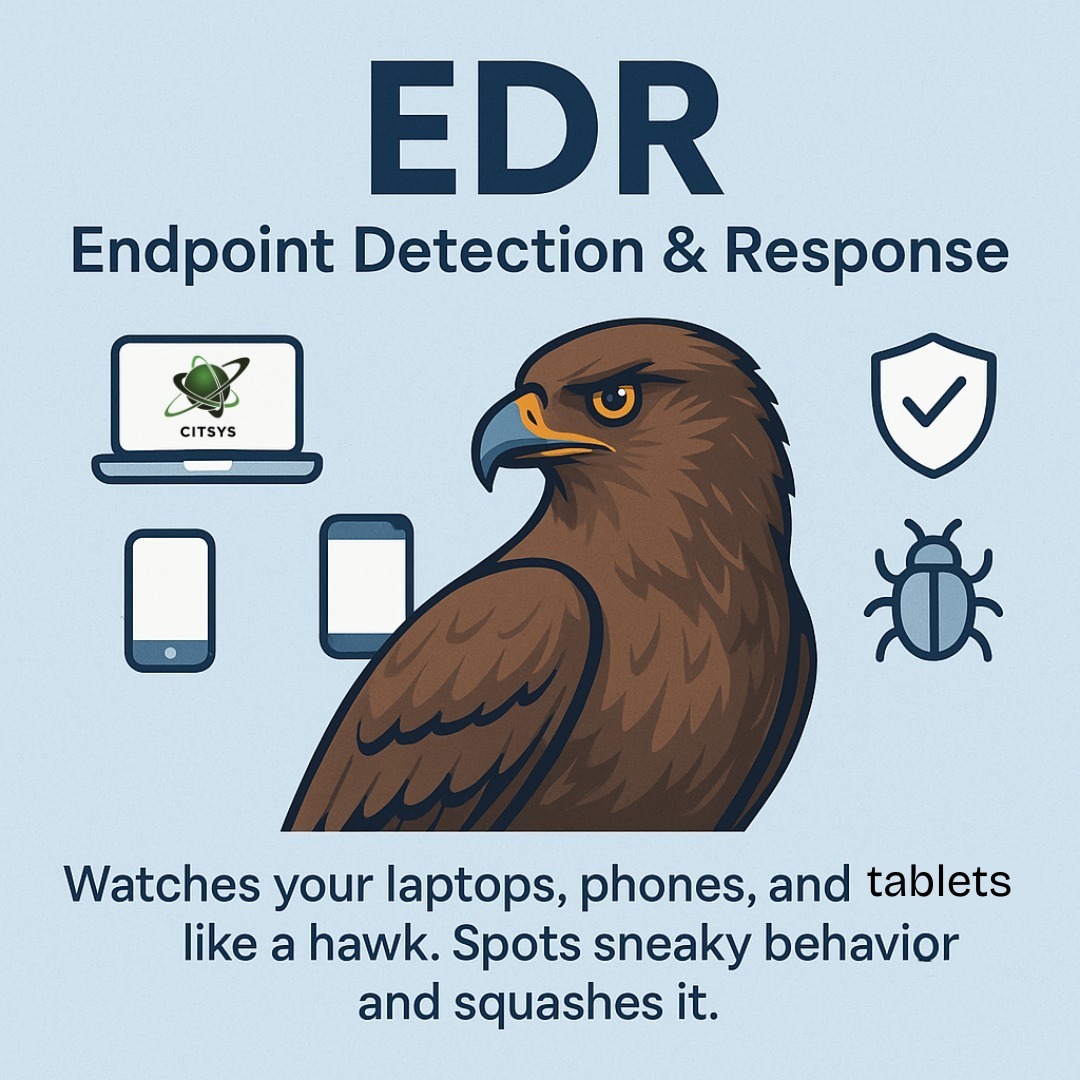 CIT SYS Ltd. - EDR = The cyber hawk 🦅 It sees everything... | Facebook