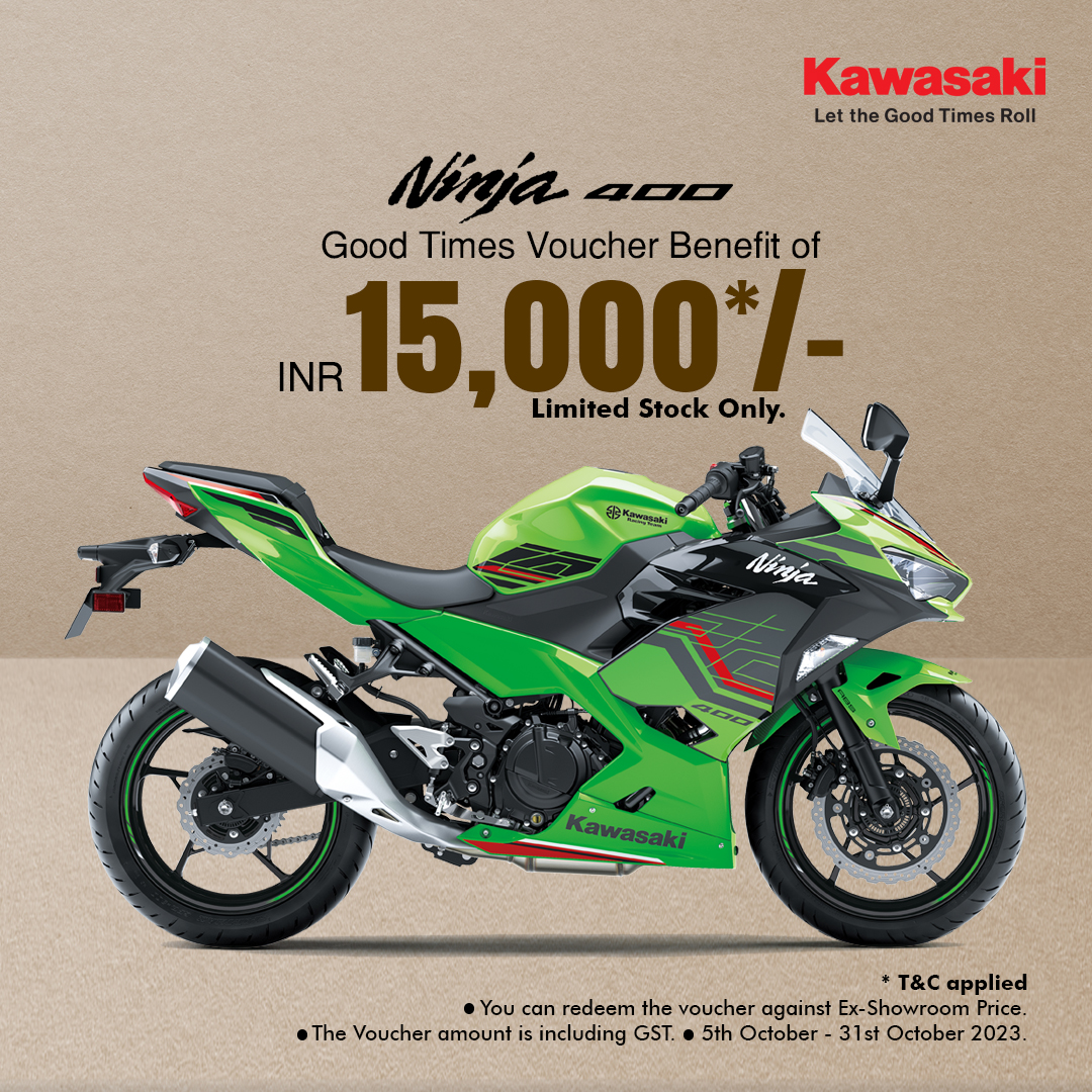The Kawasaki's Ninja 400. The ultimate combination of performance