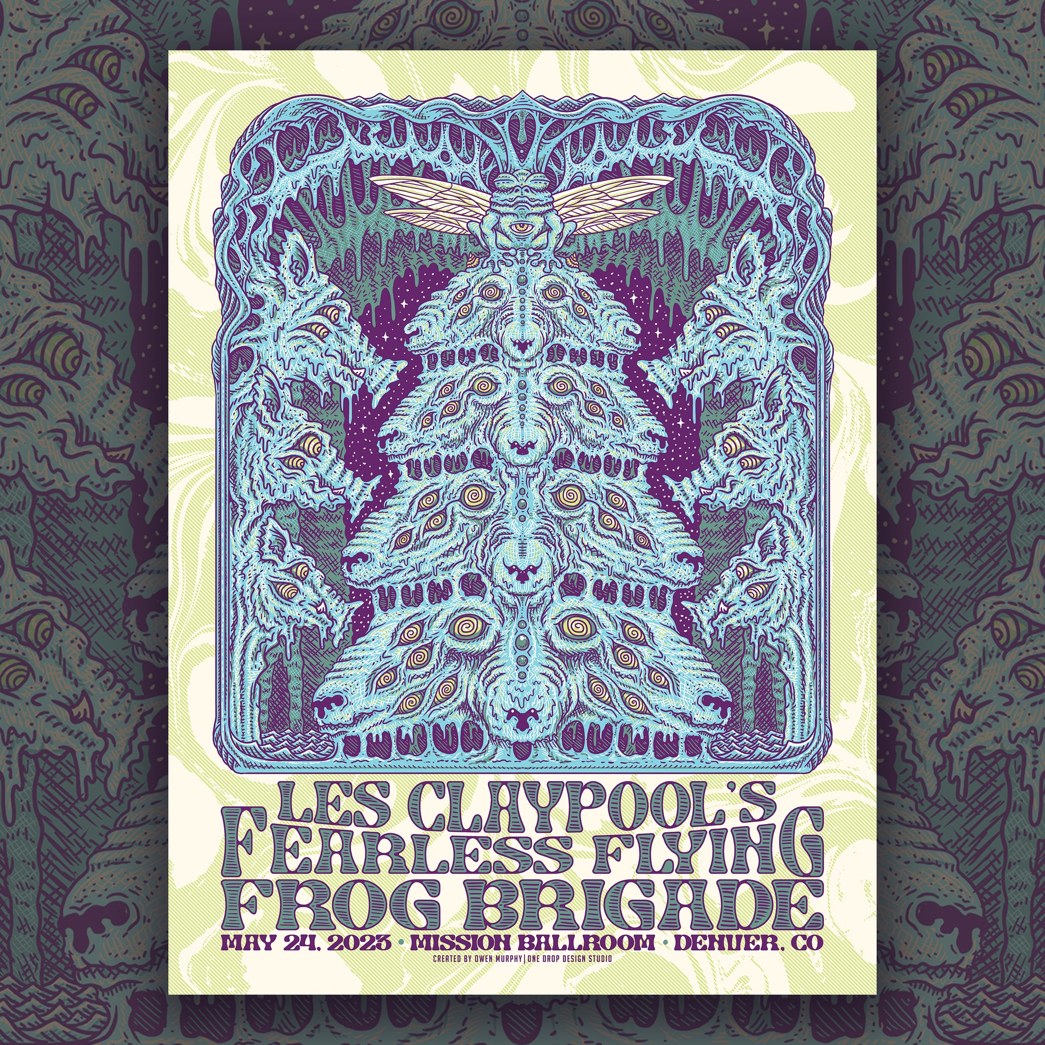 Les Claypool Frog Brigade Purple LP レコード Purple Onion - Album