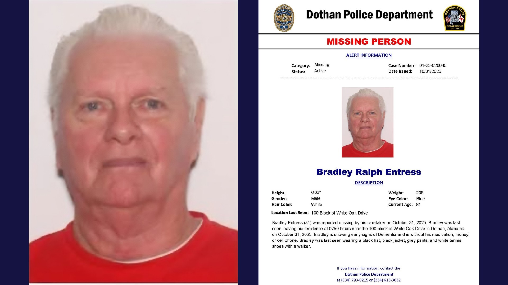Wiregrass - Update: Thank you for all the shares, Bradley has been ...
