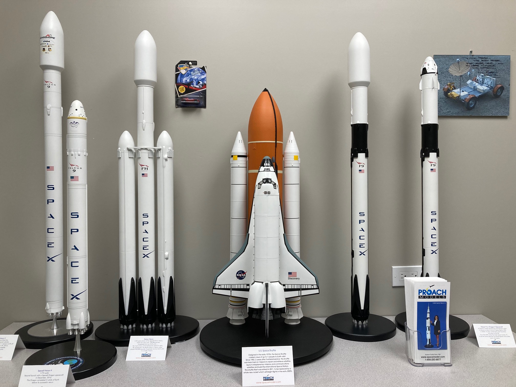 NASA Collection Completion with Space Shuttle and Satellite Models